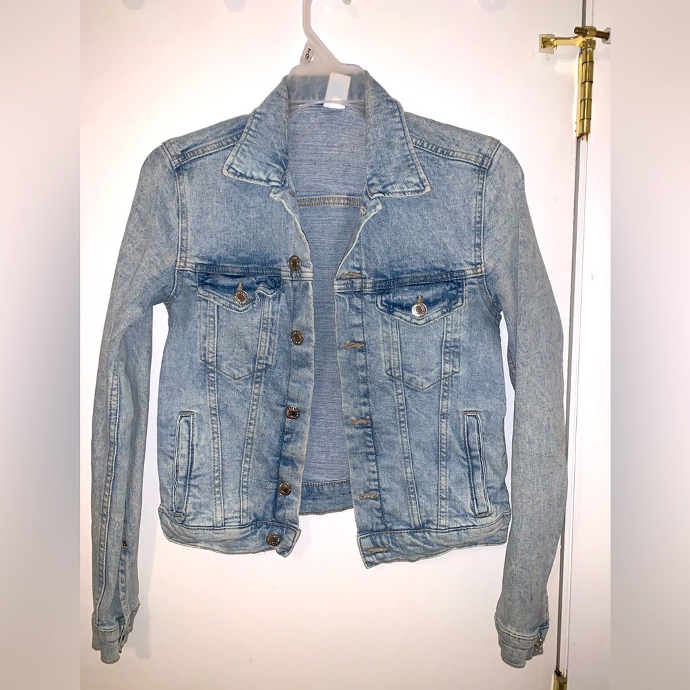 &Denim jean jacket size 4